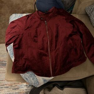 Torrid size 4 Velvet moto jacket